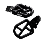 KyVex Billet Wide Foot Pegs - Ultra Bee Compatible