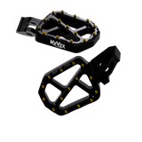 KyVex Billet Wide Foot Pegs - Ultra Bee Compatible