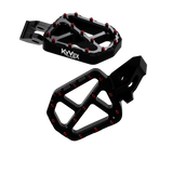 KyVex Billet Wide Foot Pegs - Ultra Bee Compatible