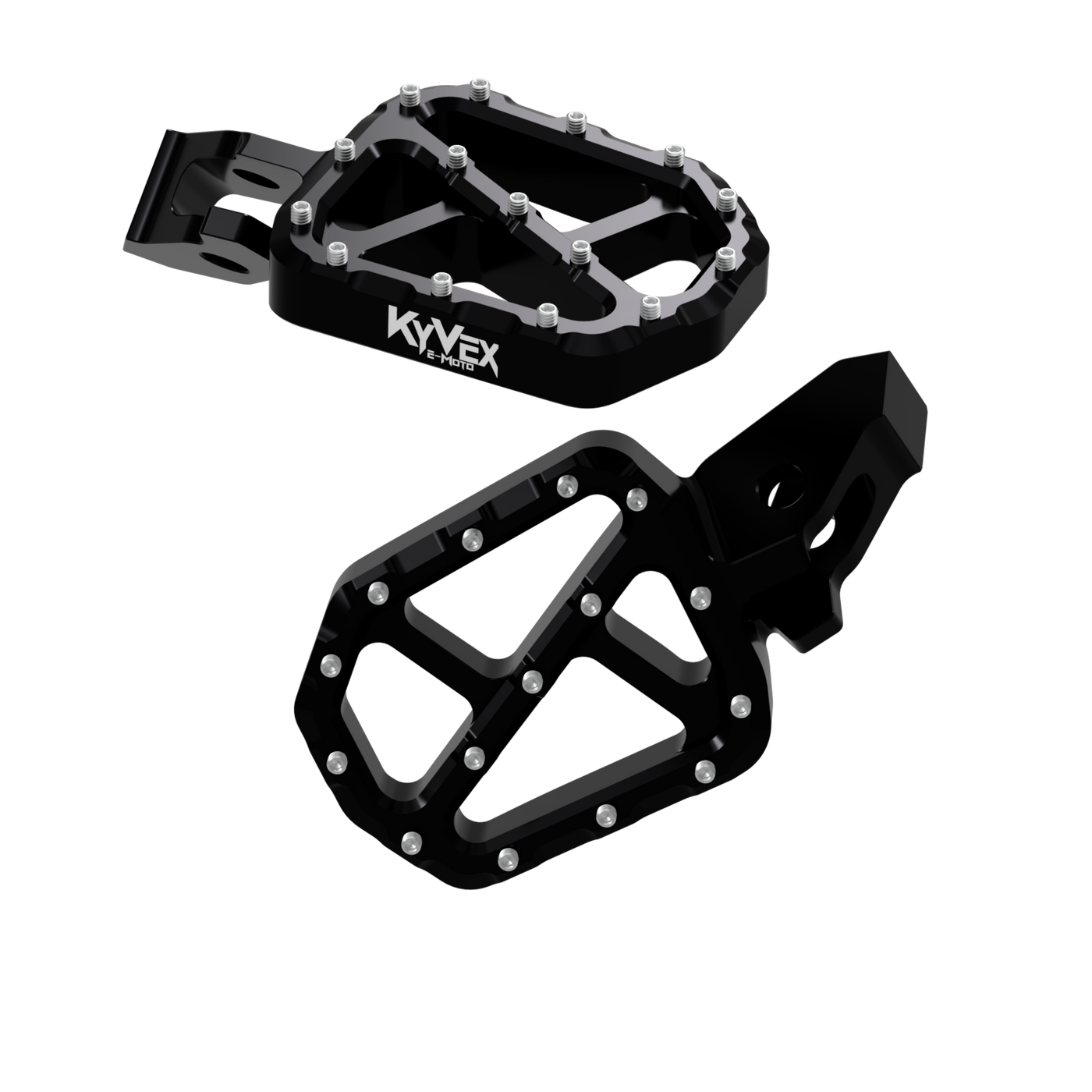 KyVex Billet Wide Foot Pegs - Ultra Bee Compatible