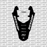 Surron Ultra Bee rear fender decal by Summit MX — Standard style