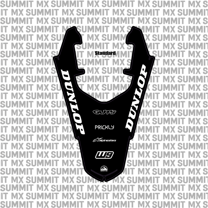 Surron Ultra Bee rear fender decal by Summit MX — Standard style