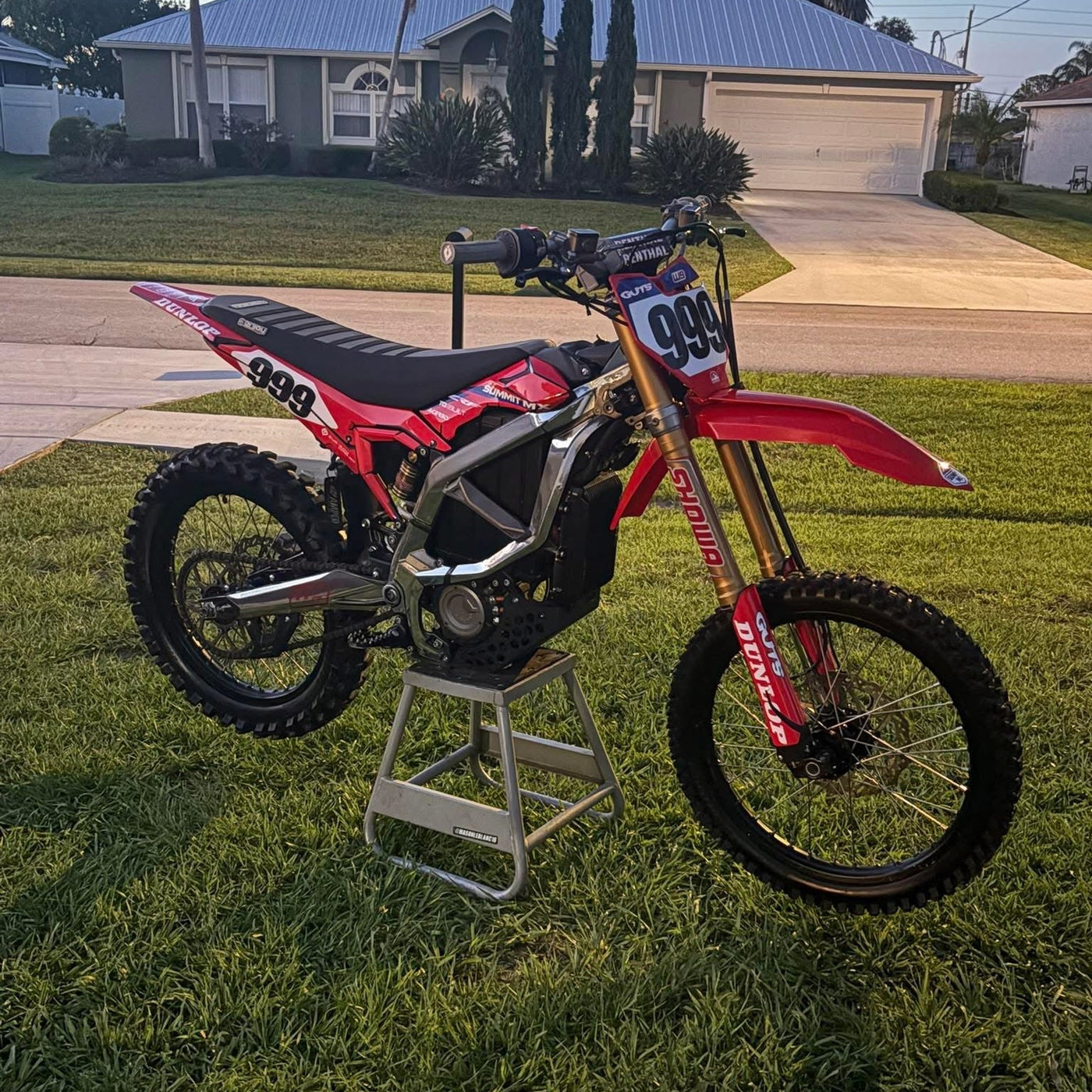 Surron Ultra Bee moto inspired graphics kit by Summit MX — full kit
