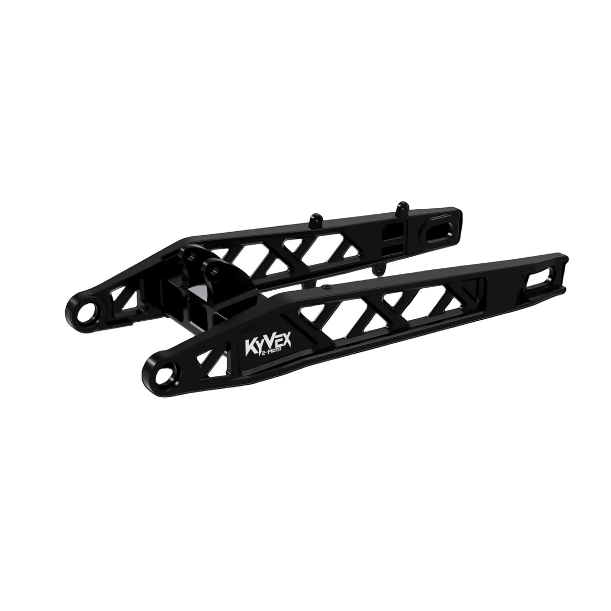 KyVex Billet Swingarm for Surron Ultra Bee — black finish side view