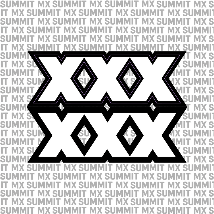 Talaria x3 "XXX" Fork Tube Decal