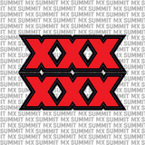 Talaria x3 "XXX" Fork Tube Decal