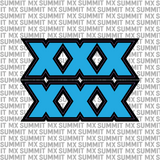 Talaria x3 "XXX" Fork Tube Decal