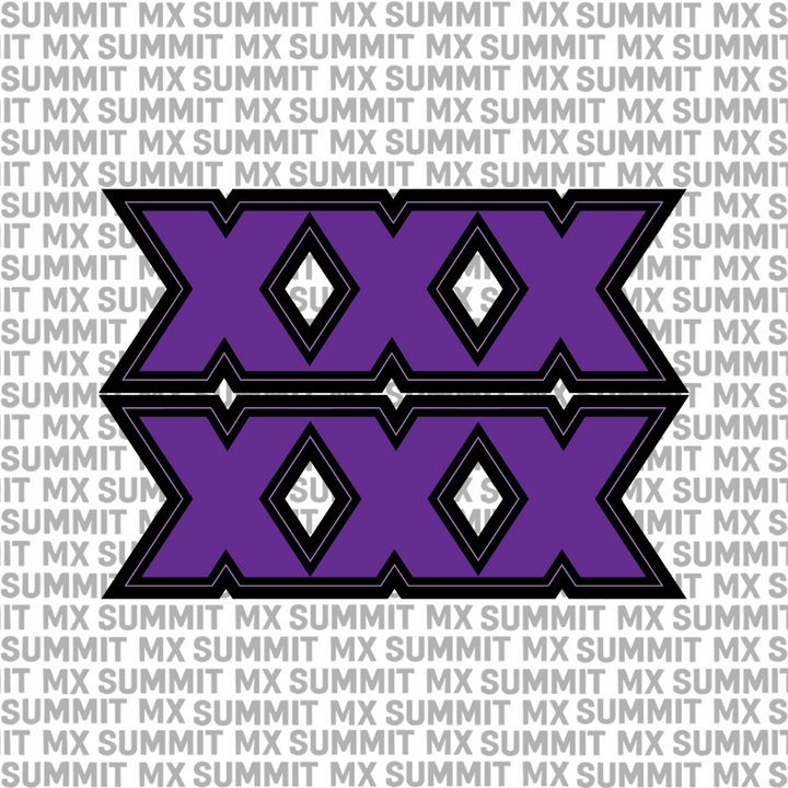 Talaria x3 "XXX" Fork Tube Decal