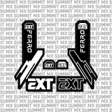 EXT Ferro Fork Tube Decal