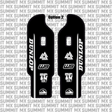 DNM Fork Guard Decal