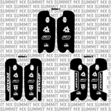 Fastace ALX13RC fork guard decal — custom vinyl for Surron and Talaria builds