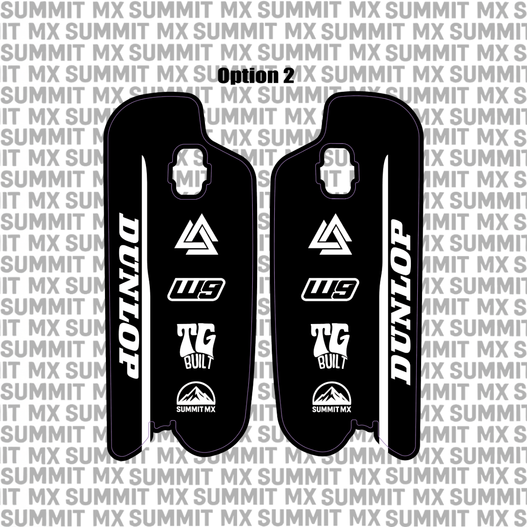 Fastace ALX13RC fork guard decal color options