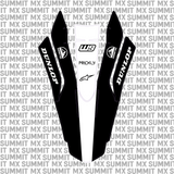 Surron Ultra Bee front fender decal by Summit MX — Stripe style