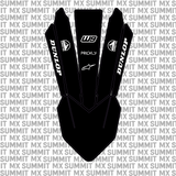 KTM 85 front fender decal for Surron Ultra Bee — decal design