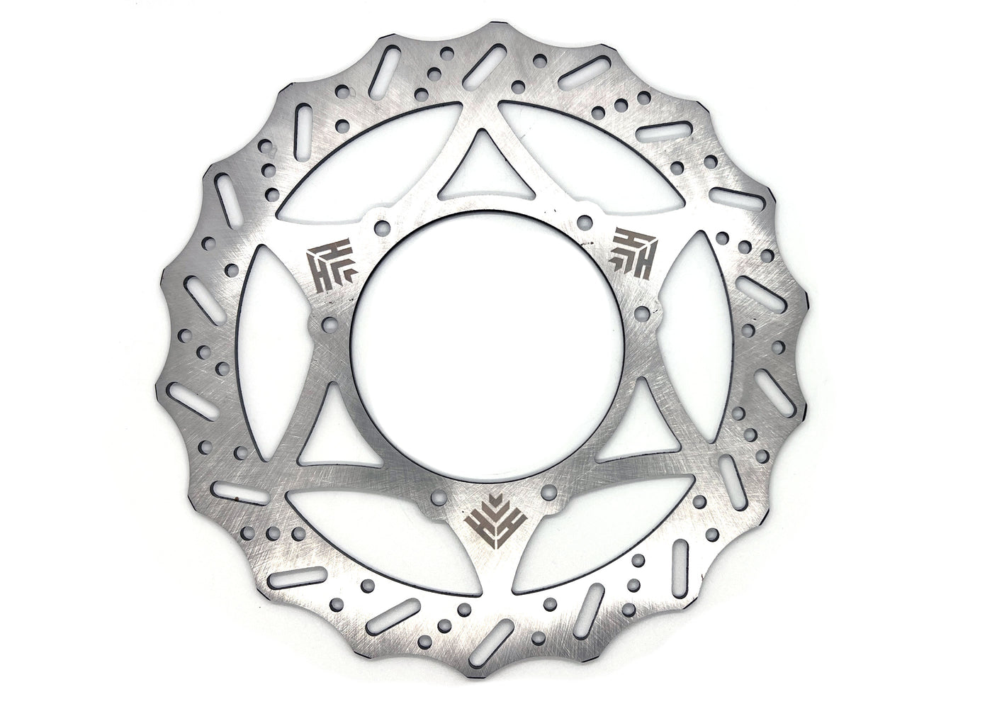 Heavy Hitter 240mm brake rotor upgrade for Surron Ultra Bee, stainless steel