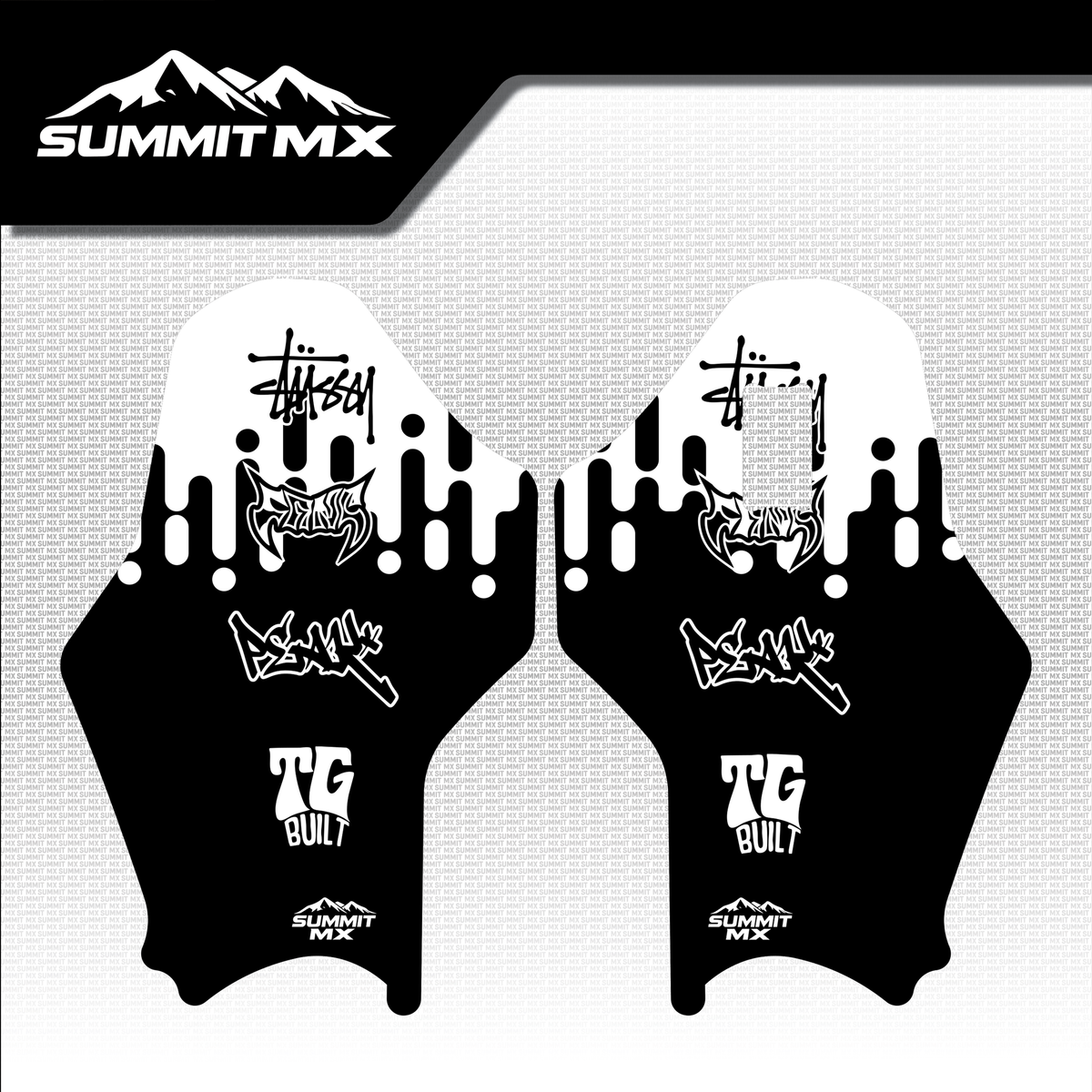 Drip Decal for Hyper Bee Fork Guards