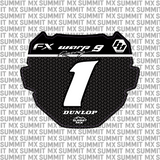 Vertex Number Plate Decal