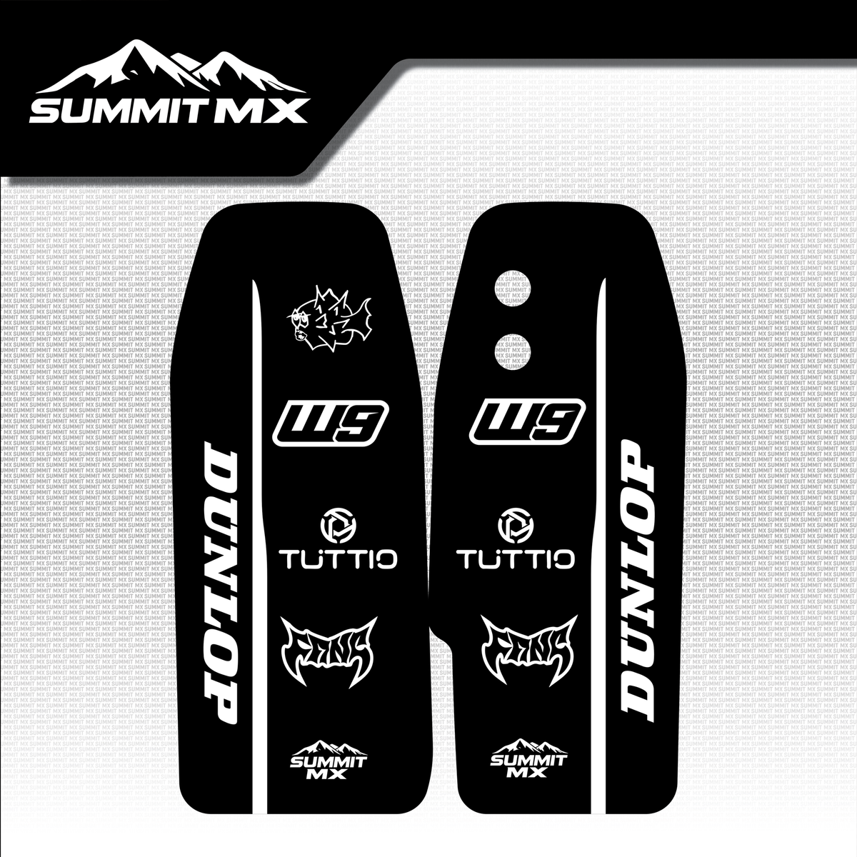 Tuttio Fork Guard Decals