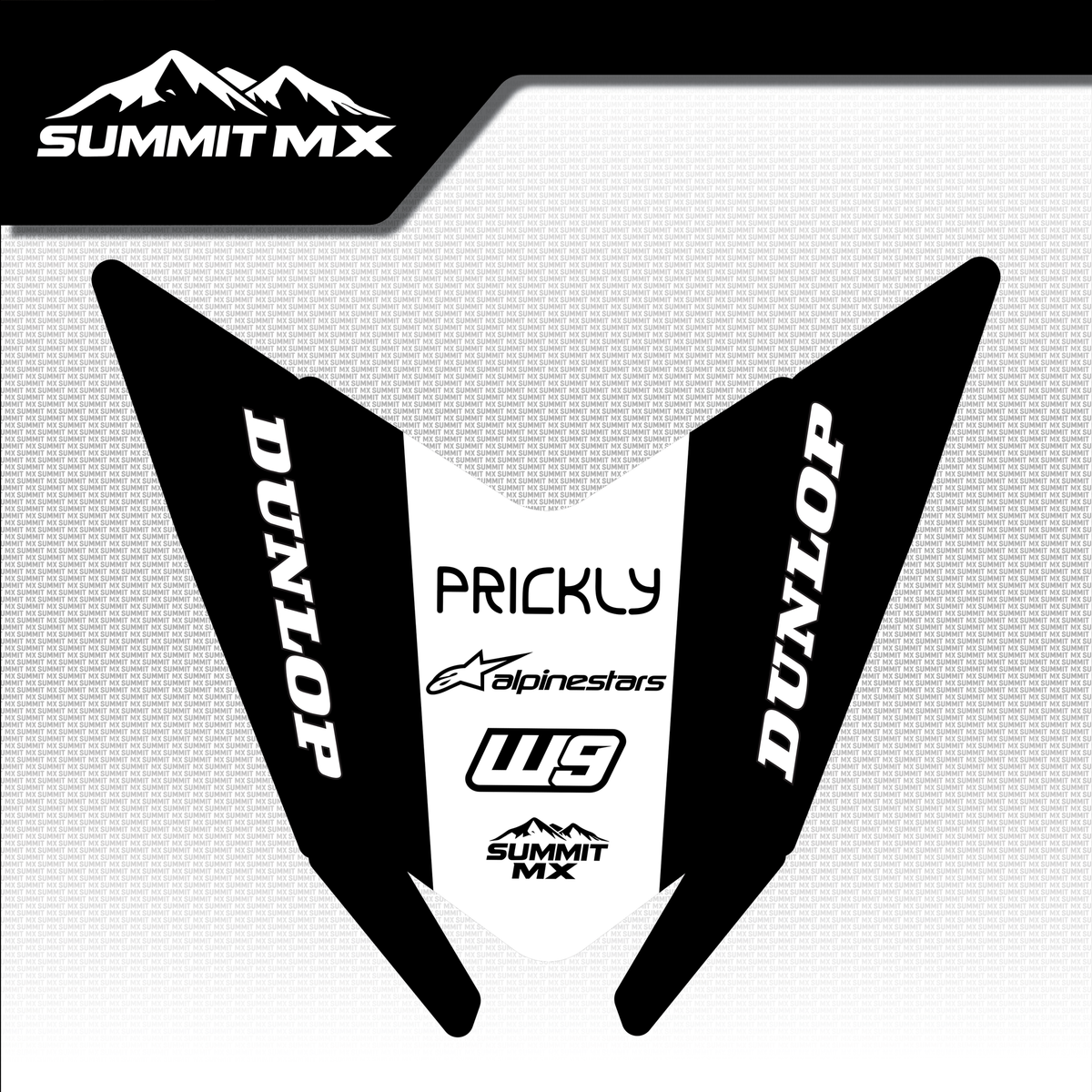 Talaria Sting Short Rear Fender Decal