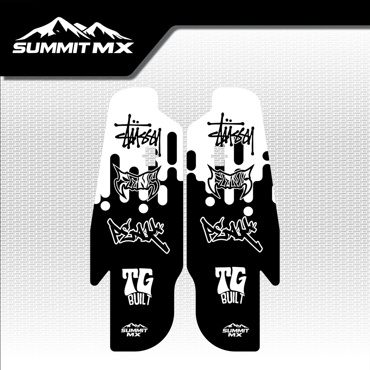 Drip Decal for RFloXa/Fastace Gravitee Fork Guards