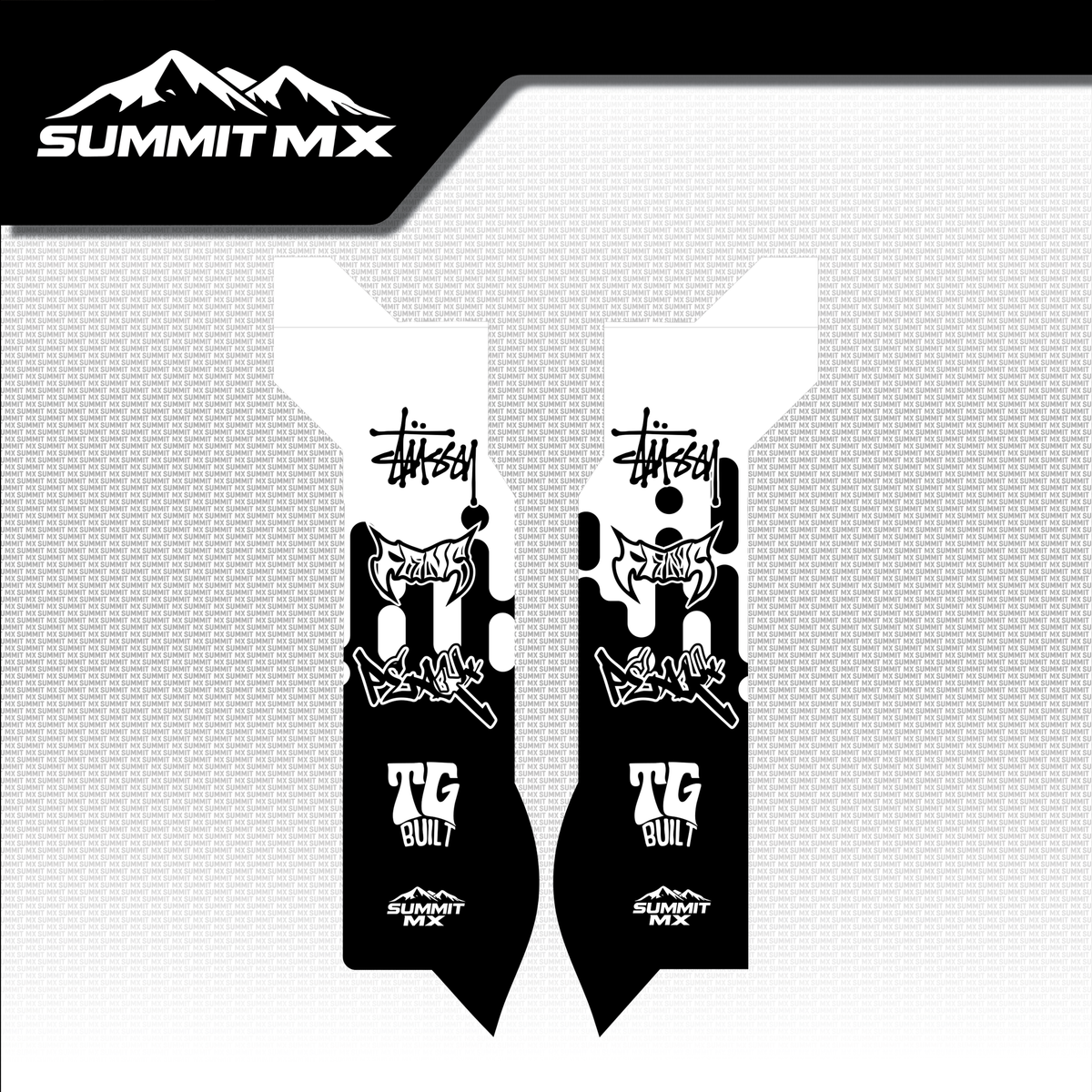 Drip Decal for Eride Pro 1.0/2.0 Fork Guards