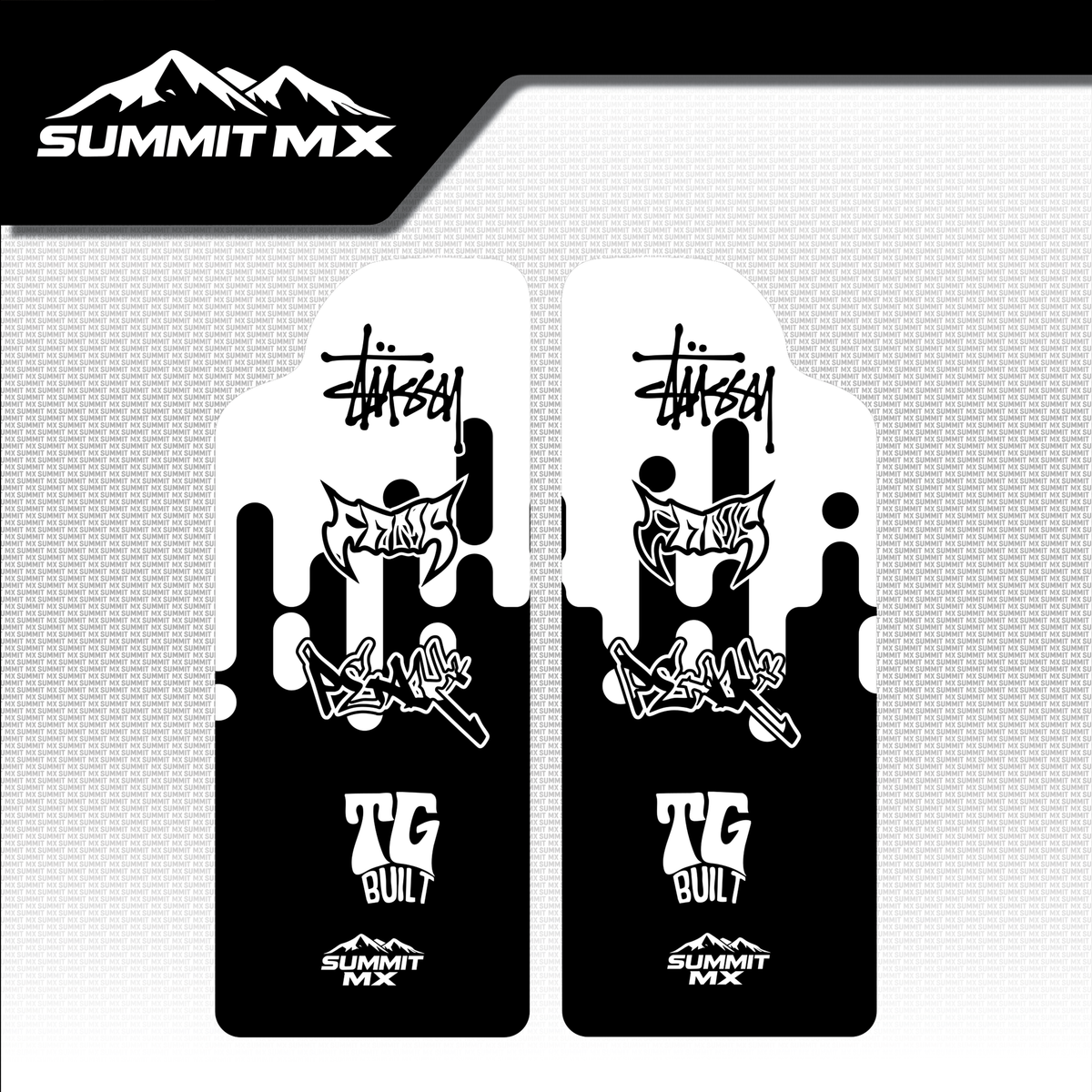 Drip Decal for Sirris F43 Fork Guards