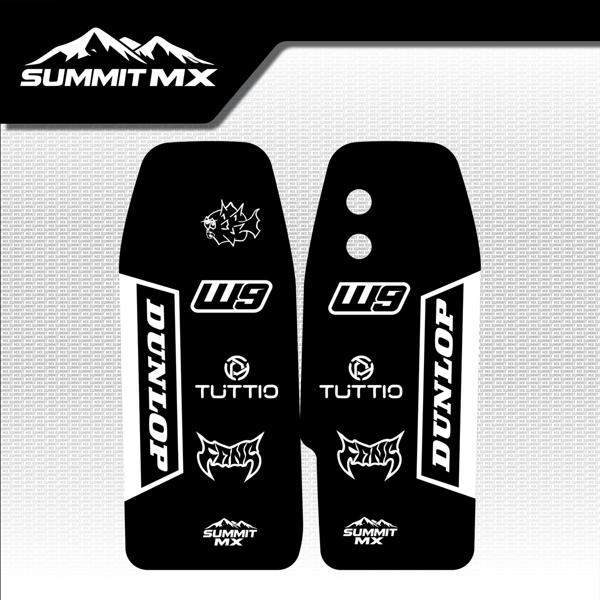Tuttio Fork Guard Decals