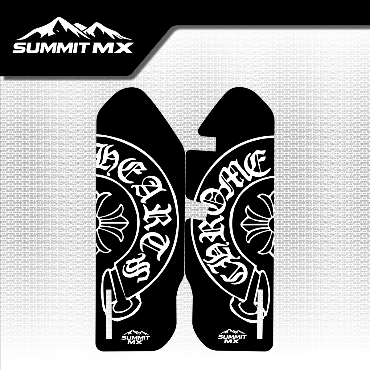 Chrome Hearts Decal for Eride Pro 3.0/SR Fork Guards