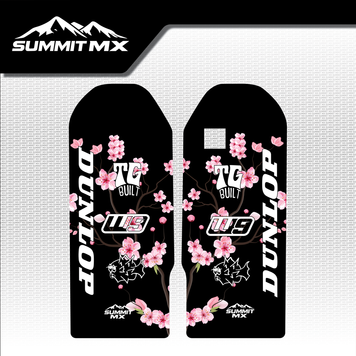 Cherry Blossom Decal for Talaria OEM/Sting Fork Guards