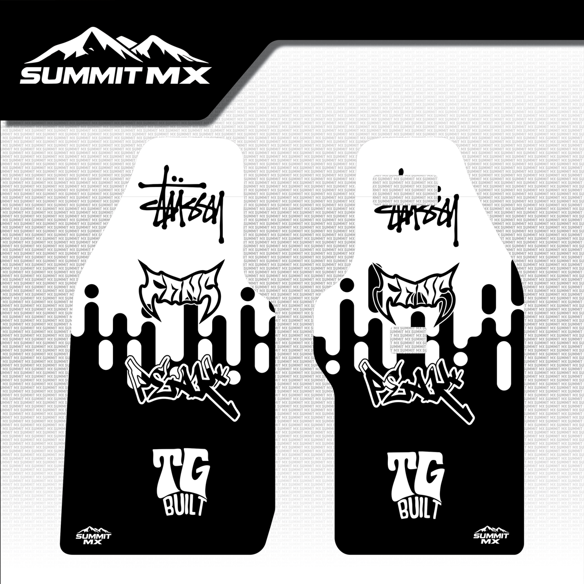 Drip Decal for Storm Bee Fork Guards