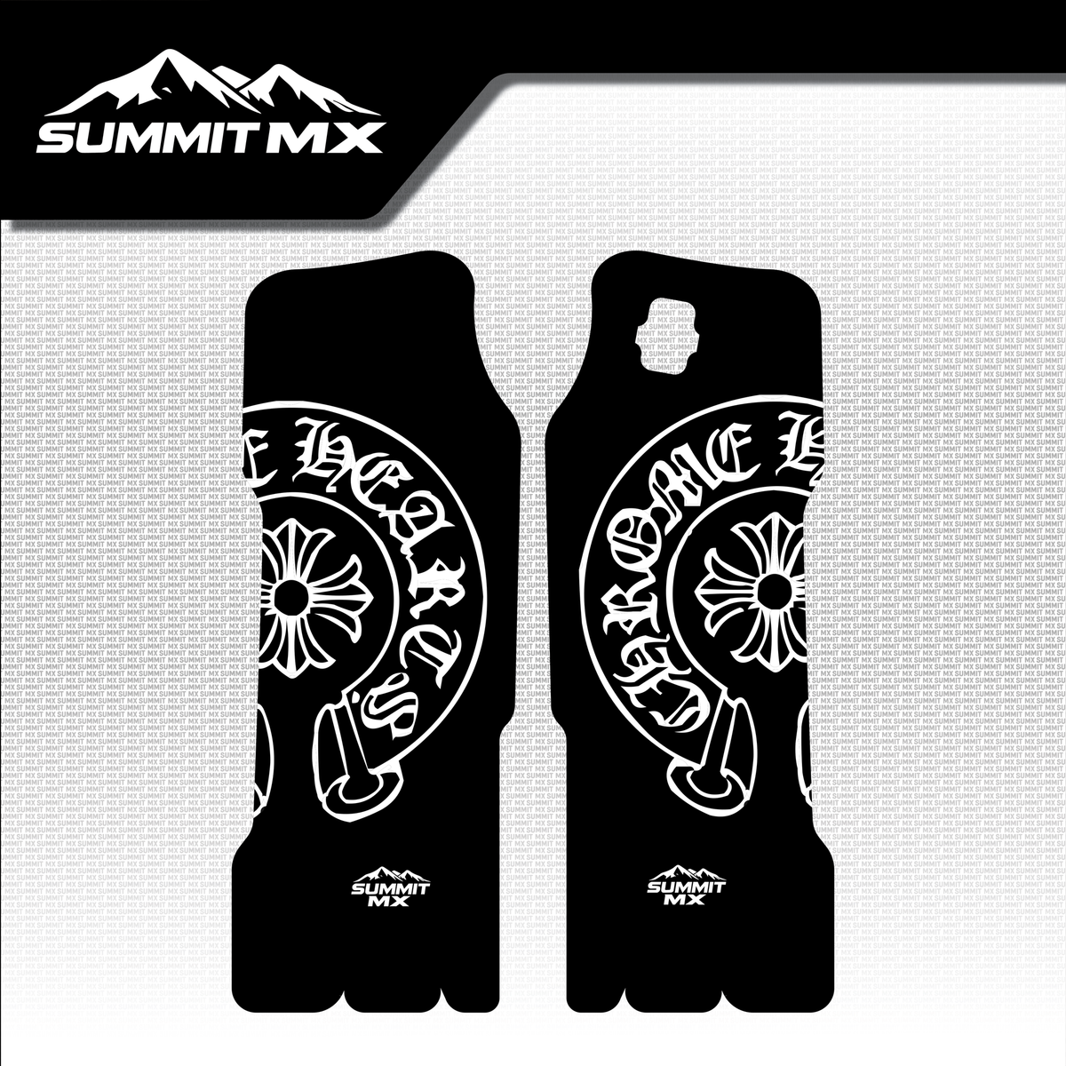Chrome Hearts Decal for Surron LBX/KKE (2024 and older) Fork Guards