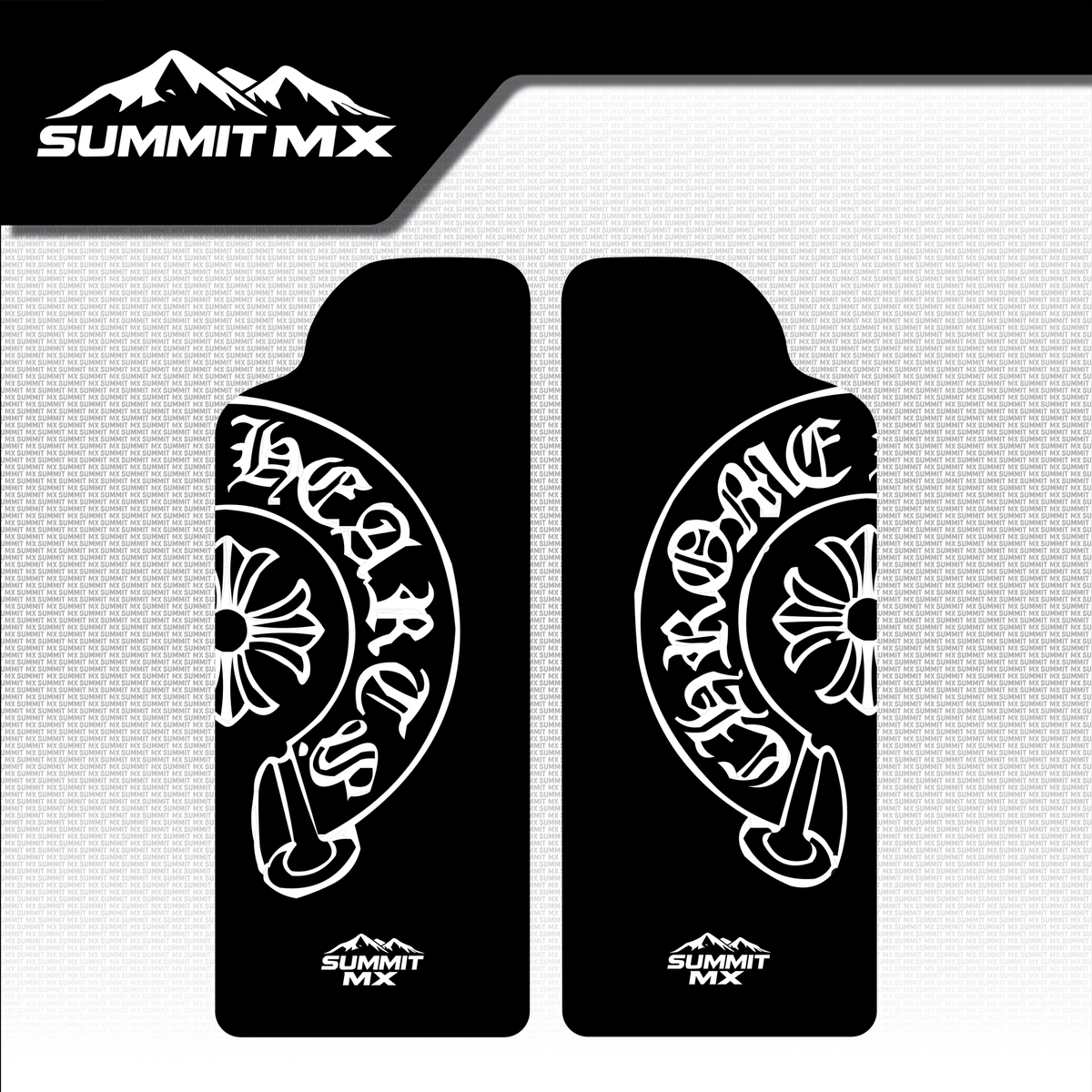 Chrome Hearts Decal for Sirris F43 Fork Guards