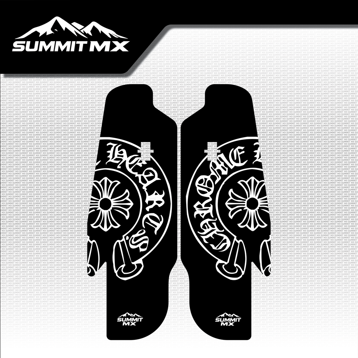 Chrome Hearts Decal for RFloXa/Fastace Gravitee Fork Guards