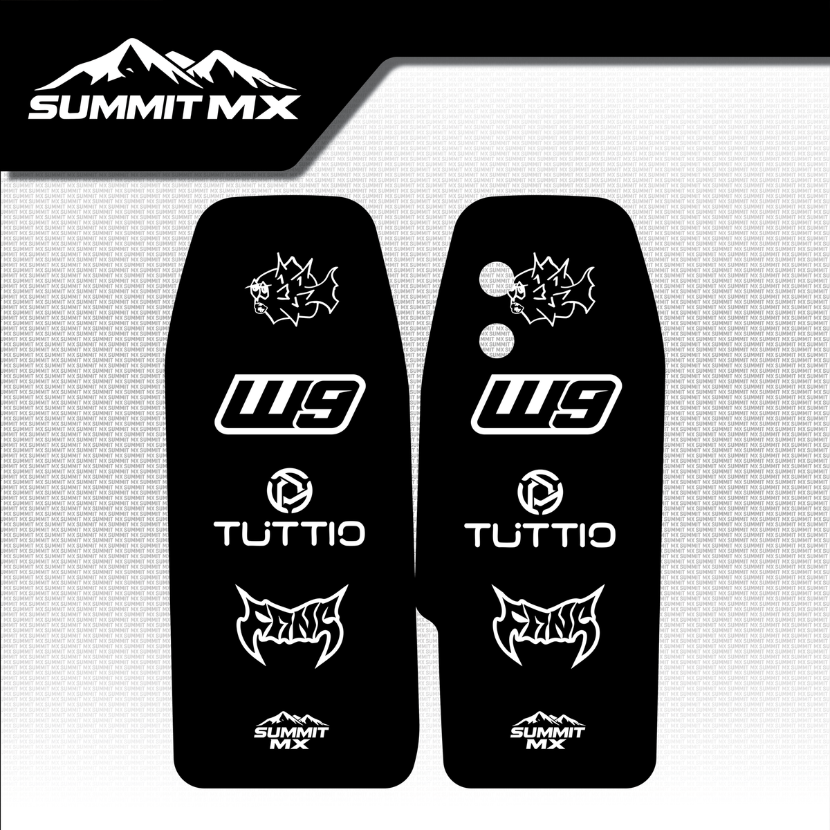 Tuttio Fork Guard Decals