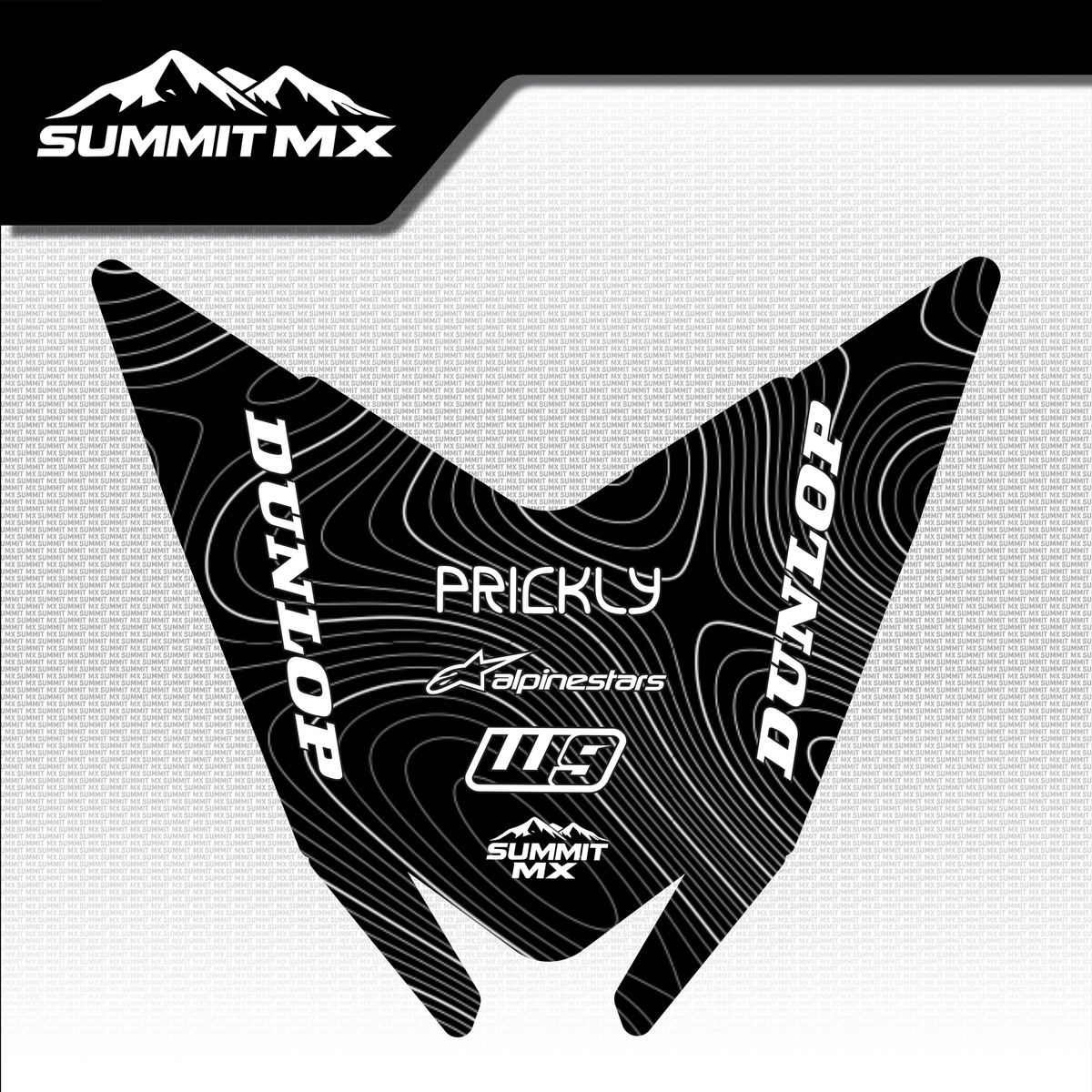 Talaria Sting Short Rear Fender Decal