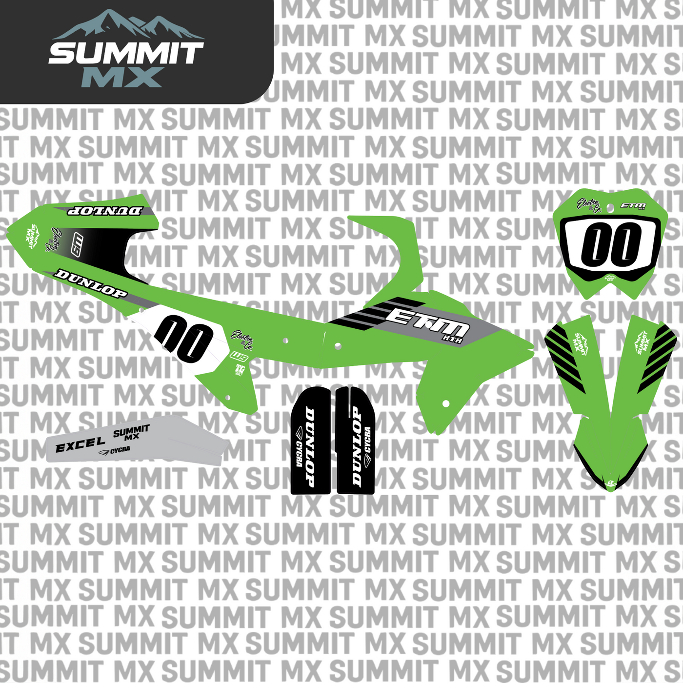 ETM RTR moto inspired graphics kit by Summit MX — color scheme option