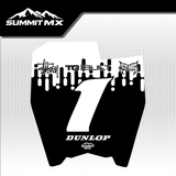 Drip Decal for Talaria Komodo Number Plate