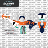 ETM RTR moto inspired graphics kit by Summit MX — design detail