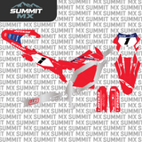 Surron Ultra Bee moto inspired graphics kit by Summit MX — finish option