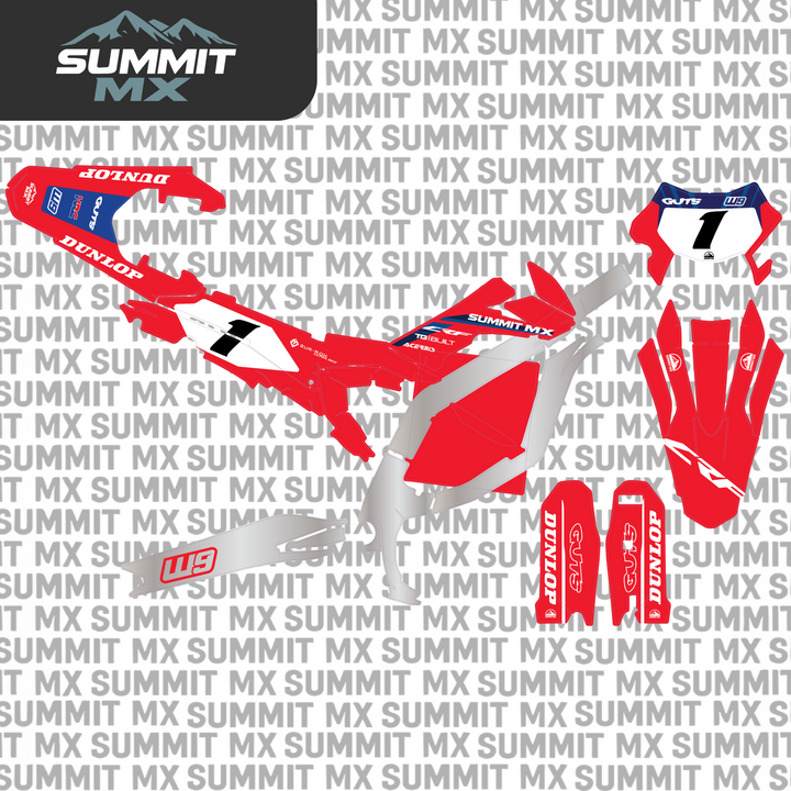 Surron Ultra Bee moto inspired graphics kit by Summit MX — finish option