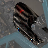 E-Ride Pro Carbon Fiber Mud Guard — front mud guard carbon fiber view