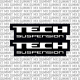 Tech fork tube decal for Surron Talaria e-moto — UV-resistant weatherproof vinyl