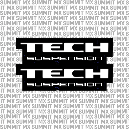 Tech fork tube decal for Surron Talaria e-moto — UV-resistant weatherproof vinyl
