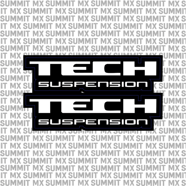 Tech fork tube decal for Surron Talaria e-moto — UV-resistant weatherproof vinyl
