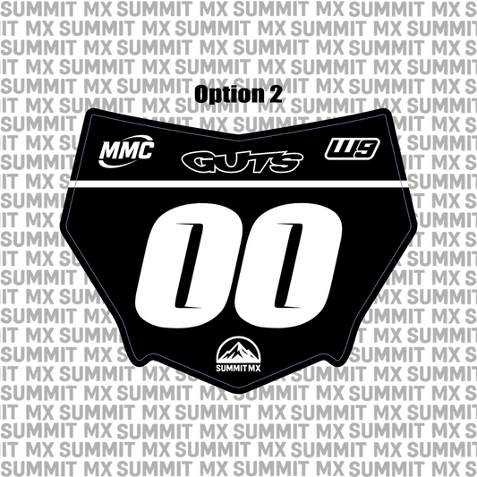 Motocutz number plate decal color and vinyl options — premium vinyl with multiple laminate finishes