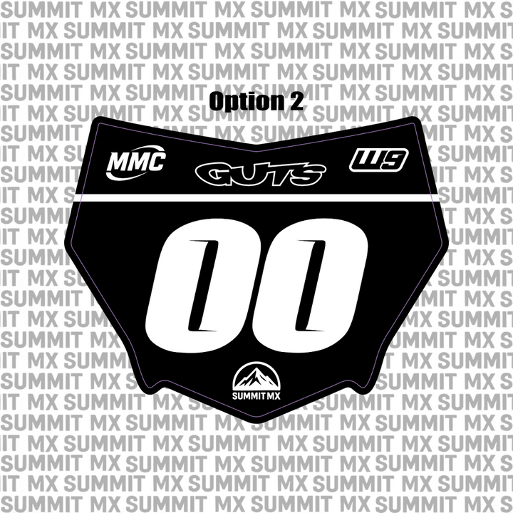 Motocutz number plate decal color and vinyl options — premium vinyl with multiple laminate finishes