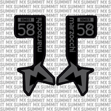 Marzocchi Bomber Fork Tube Decal