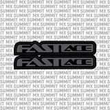 Fastace Fork Tube Decal (Without Fastace Icon)