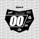 Motocutz Number Plate Decal