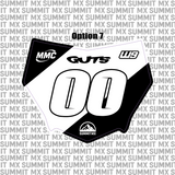 Motocutz Number Plate Decal